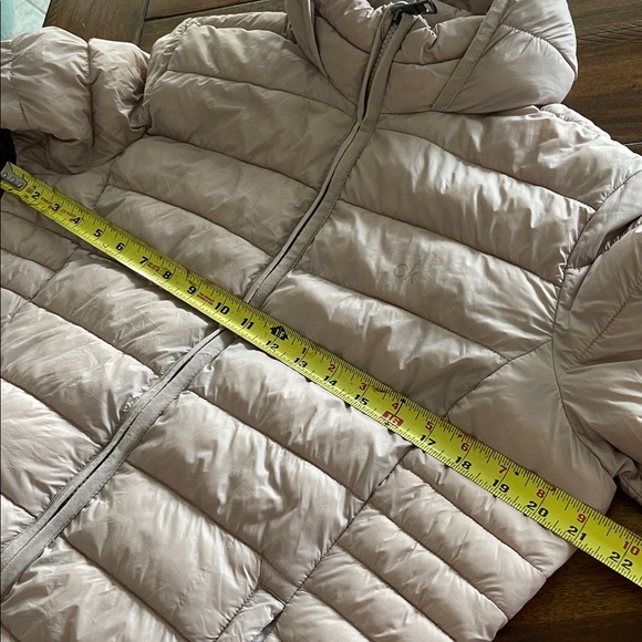Calvin Klein quilted puffer jacket dusty rose size Large - Picture 12 of 13